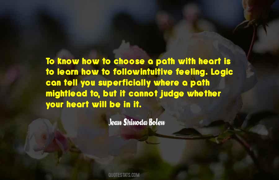 Lead With Heart Quotes #1006098