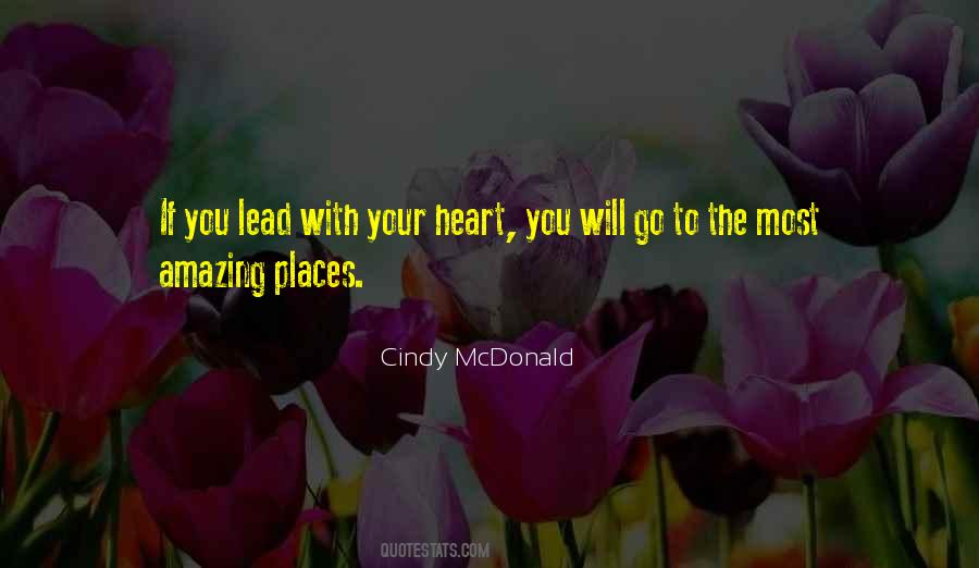 Lead With Heart Quotes #1340132