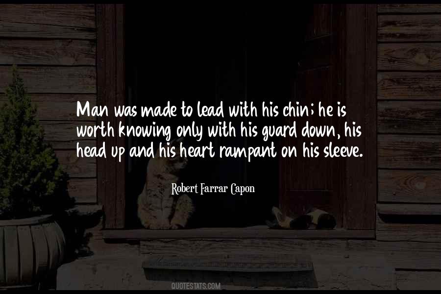 Lead With Heart Quotes #300985