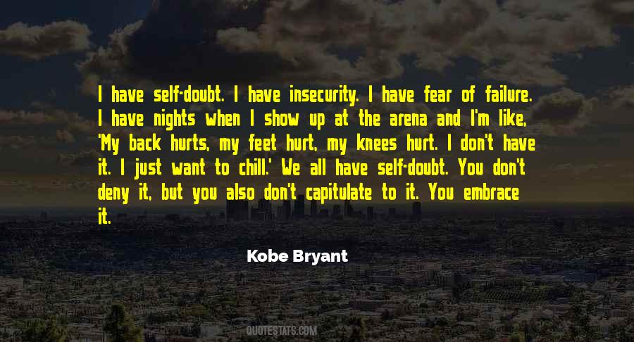 Quotes About Fear Of Hurt #1553481