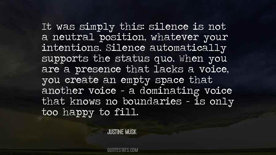 Empty Status Quotes #1554188