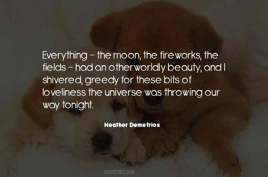 Moon And Universe Quotes #457943