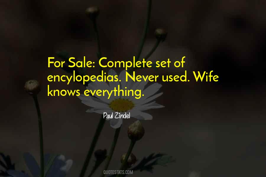 One Never Knows Do One Quotes #26845