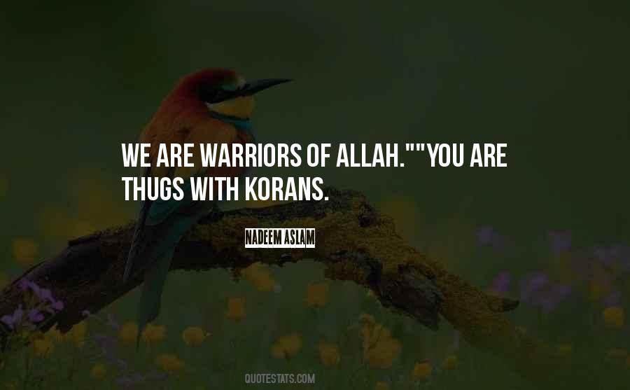 Allah With You Quotes #219803