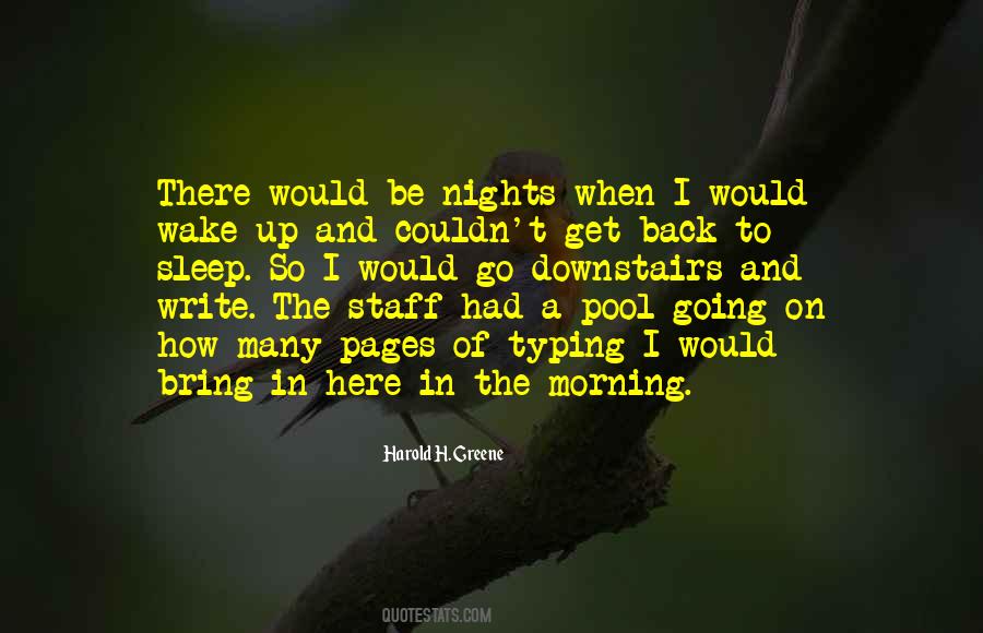 On Nights Quotes #52969