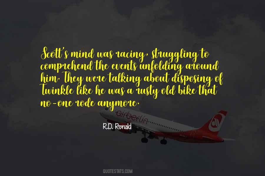 Old And Rusty Quotes #347581
