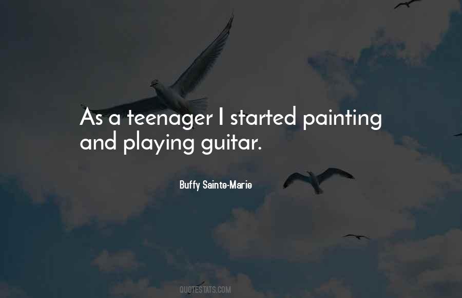Guitar Painting Quotes #1464689
