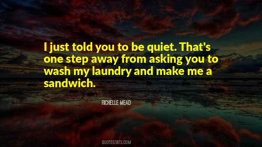 Wash Me Quotes #1404993