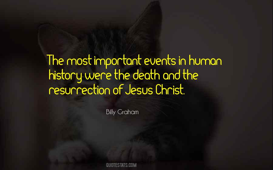 Billy Graham Resurrection Quotes #319157