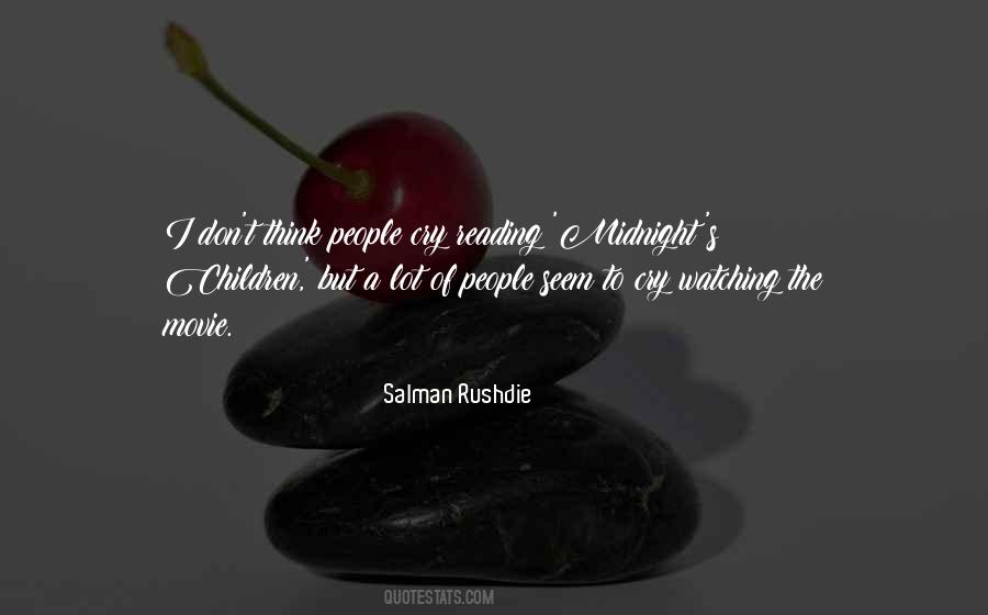 Midnight Children Salman Rushdie Quotes #1087701
