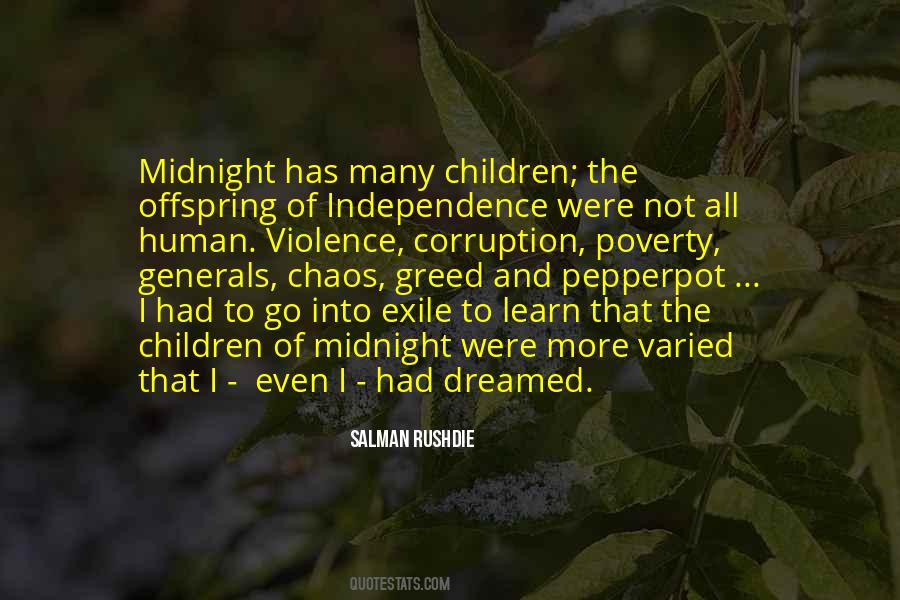 Midnight Children Salman Rushdie Quotes #1487556