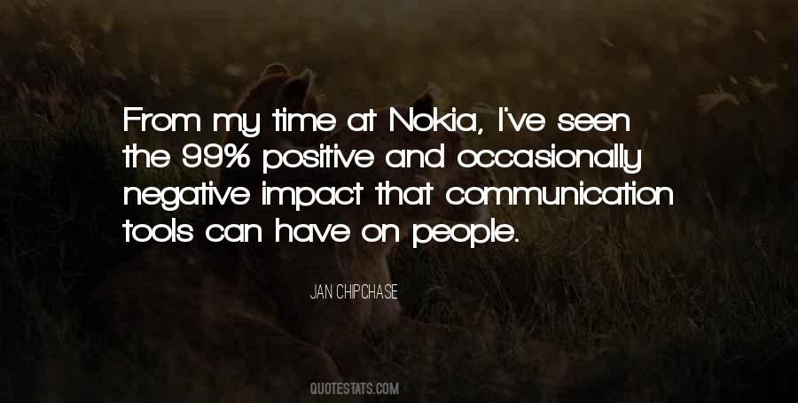 Negative Impact Quotes #1257503