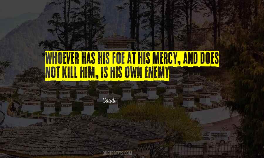 Own Enemy Quotes #1310592