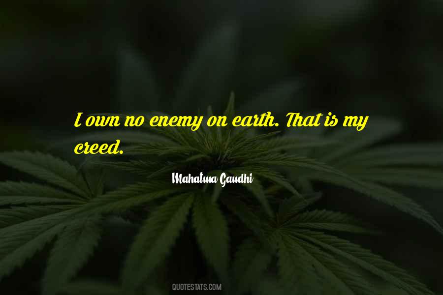 Own Enemy Quotes #1428722