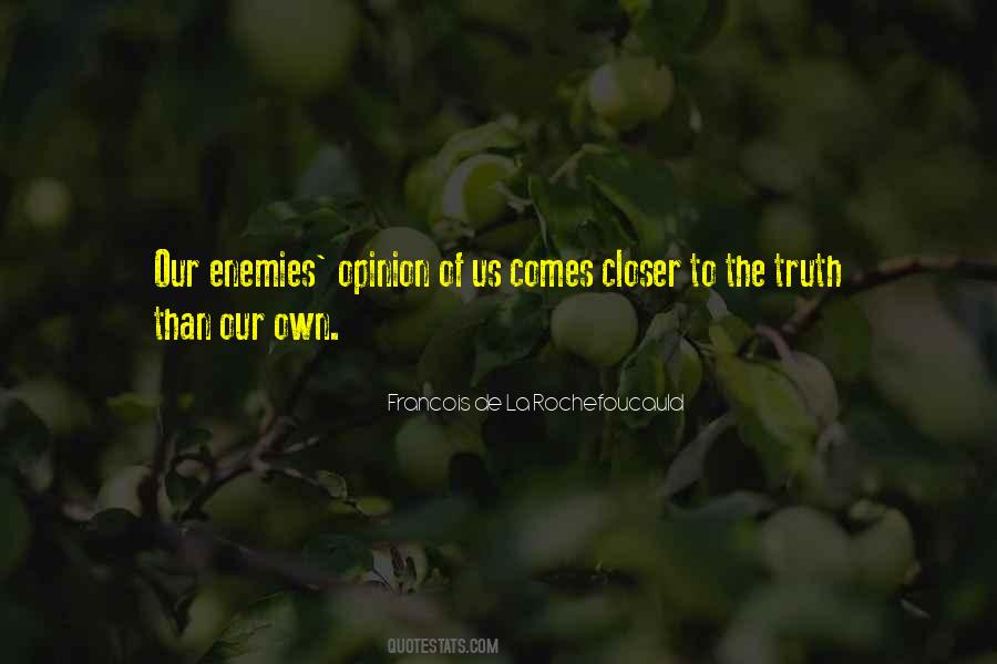 Own Enemy Quotes #1485626