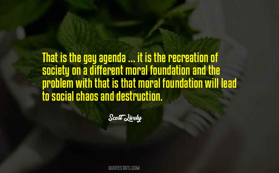Gay Agenda Quotes #1108712