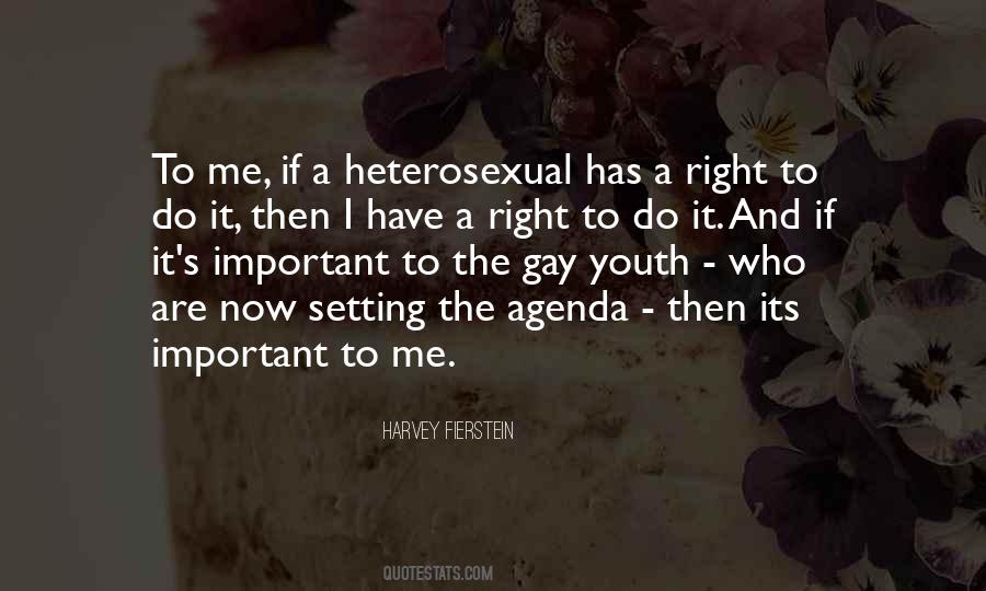 Gay Agenda Quotes #944981