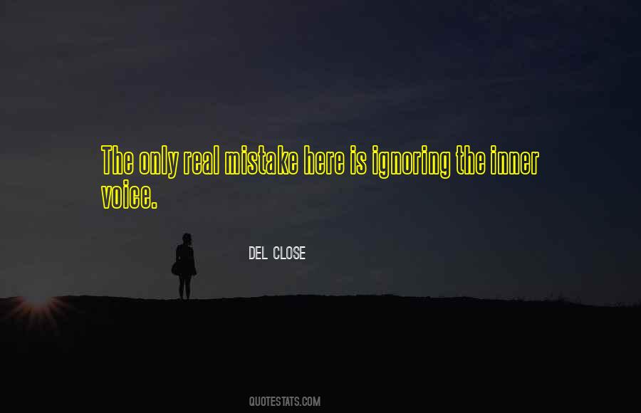 The Only Real Mistake Quotes #1557651