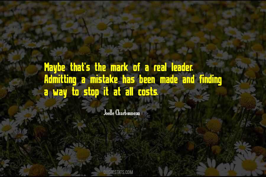 The Only Real Mistake Quotes #1843295