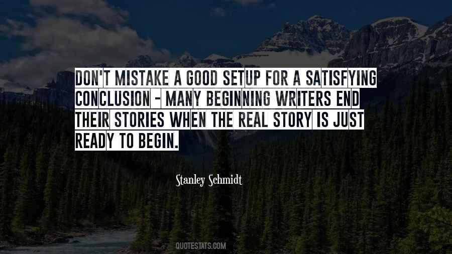 The Only Real Mistake Quotes #490386