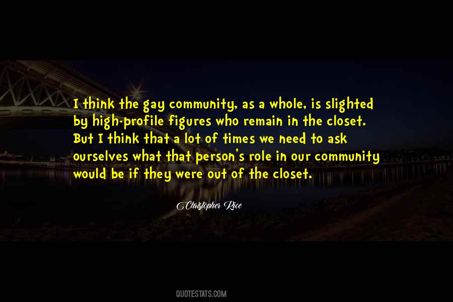 Gay Closet Quotes #822583