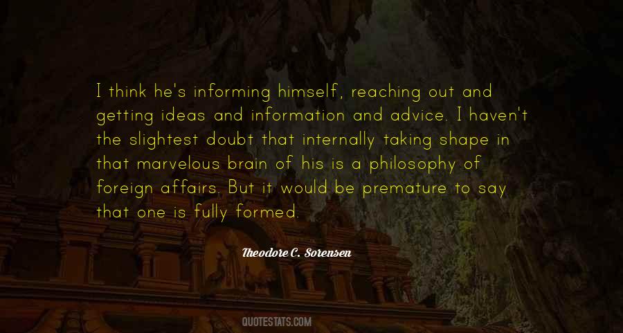 Brain Philosophy Quotes #685576