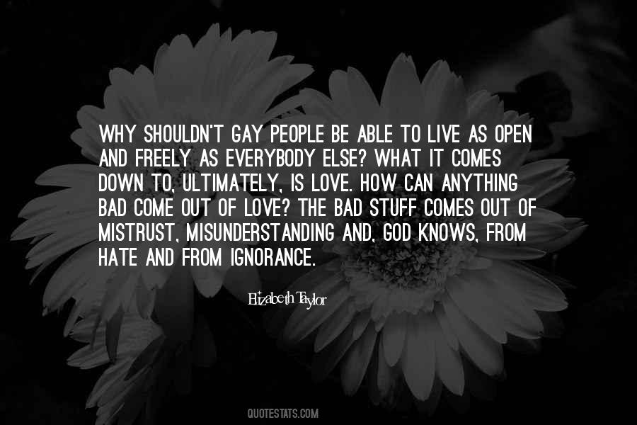 Gay God Quotes #538580