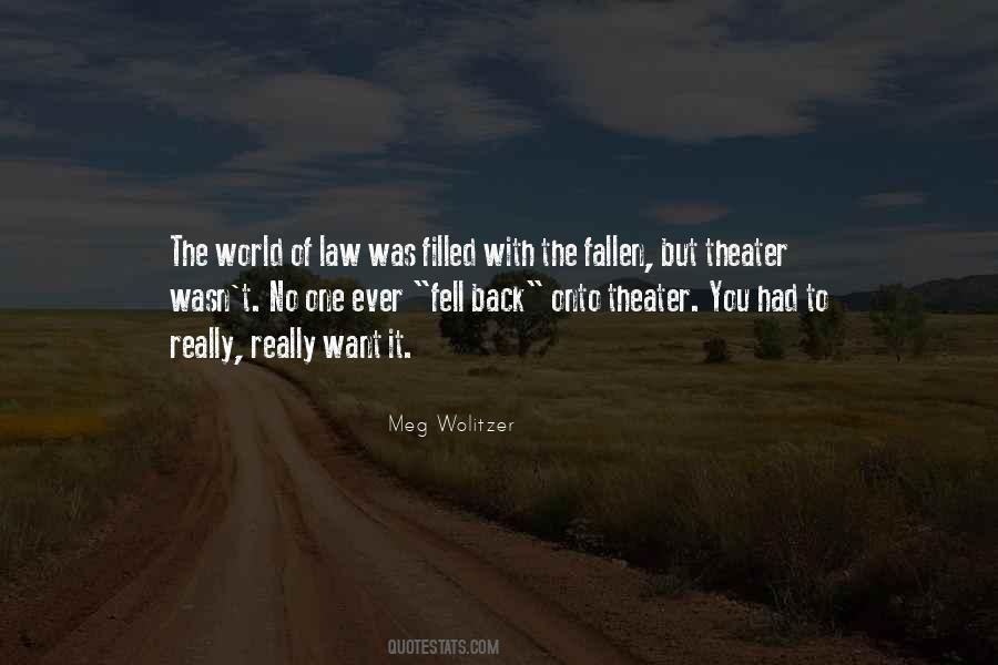 Quotes About The Fallen World #882416