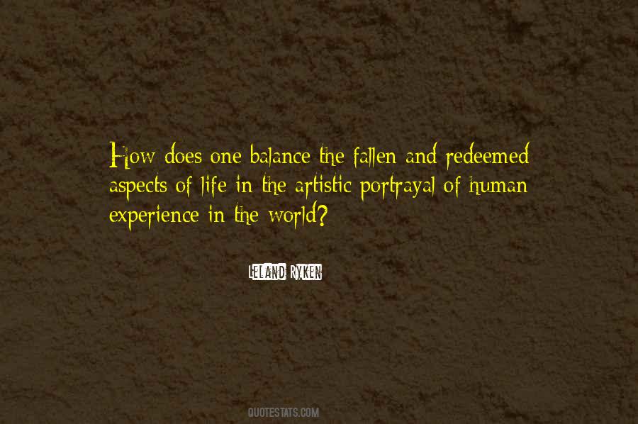 Quotes About The Fallen World #980349