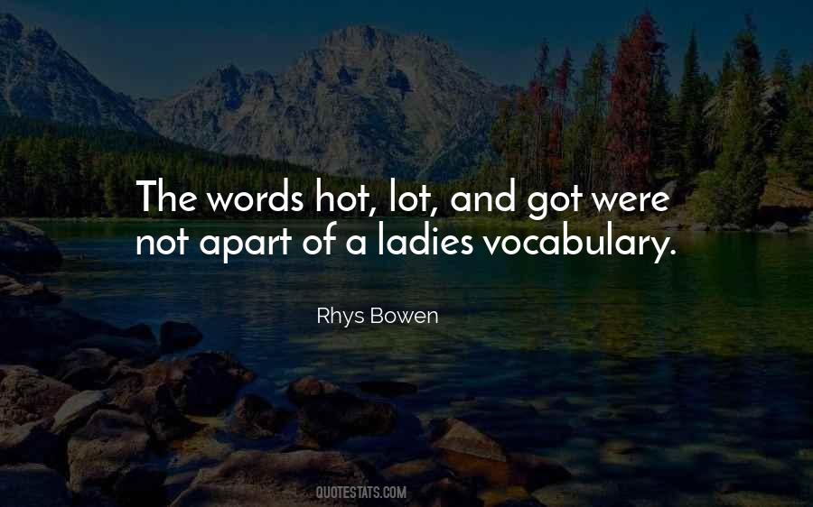 Best Vocabulary Quotes #113533
