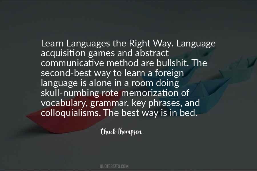 Best Vocabulary Quotes #1668449