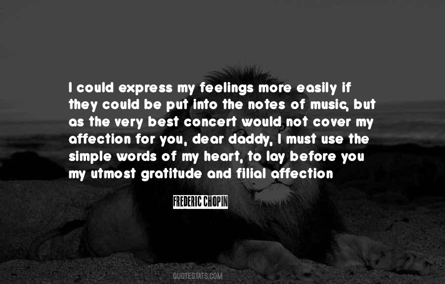 My Affection For You Quotes #1158879