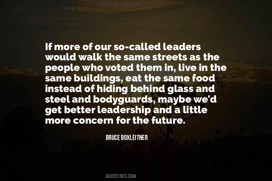 Leaders Of The Future Quotes #1252138