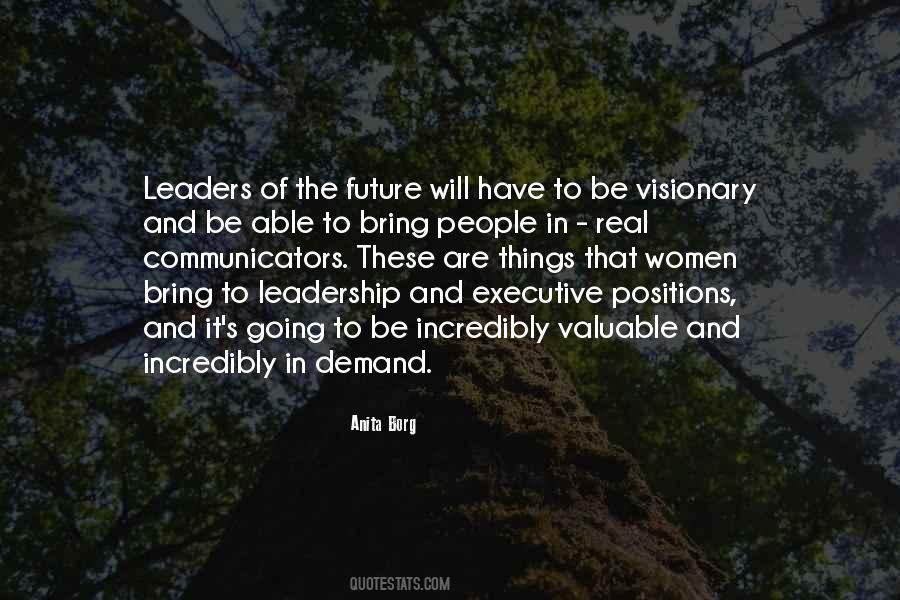 Leaders Of The Future Quotes #591780