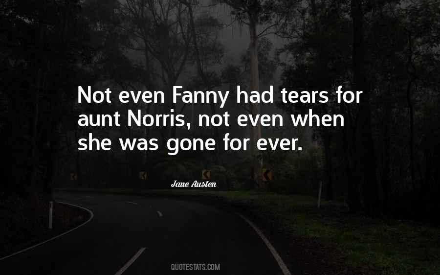Aunt Fanny Quotes #49248