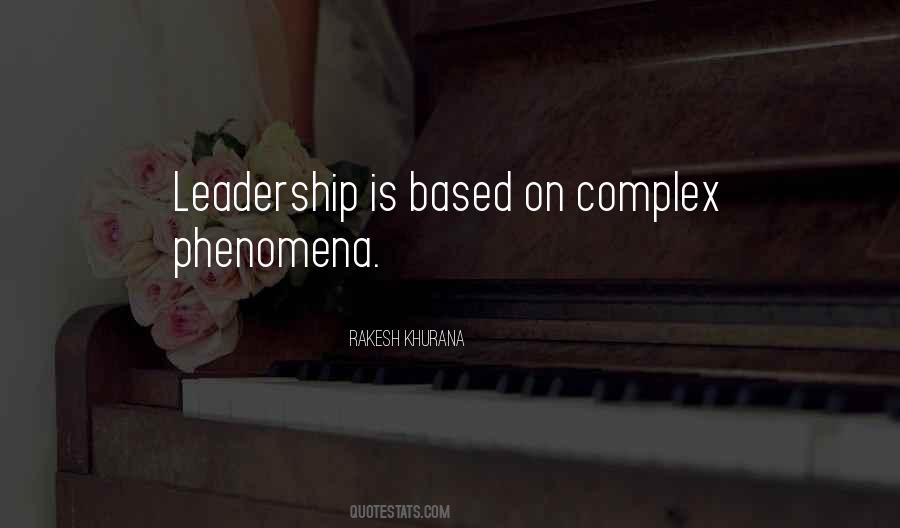 On Leadership Quotes #105136