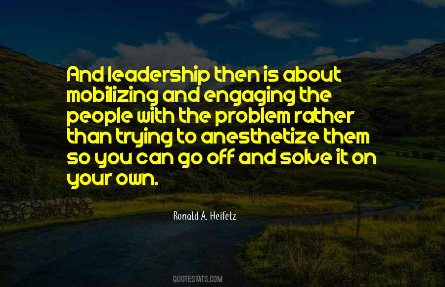 On Leadership Quotes #113339