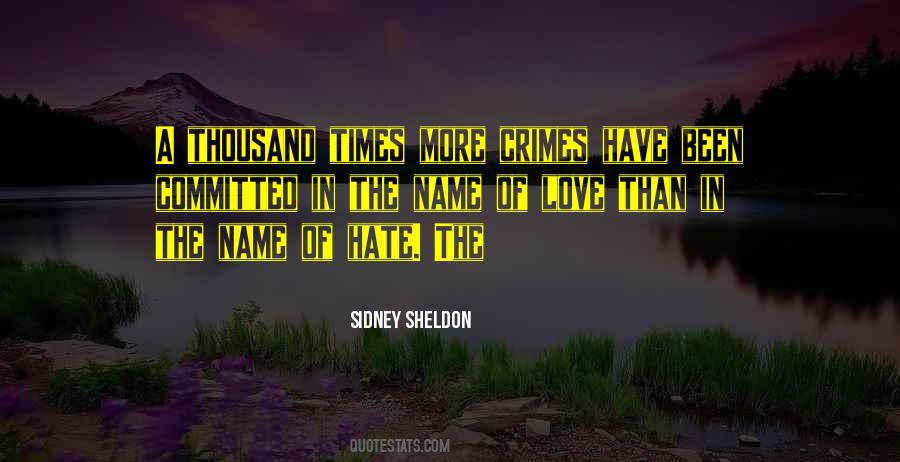 Name Of Love Quotes #1084888