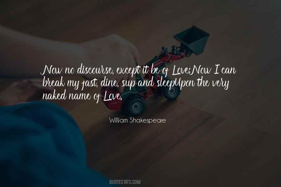 Name Of Love Quotes #1276803