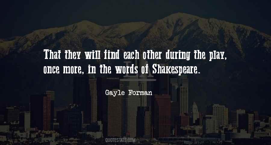 Gayle Forman Love Quotes #877184