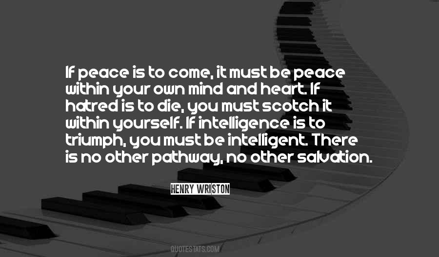 Peace Is Within You Quotes #1717986