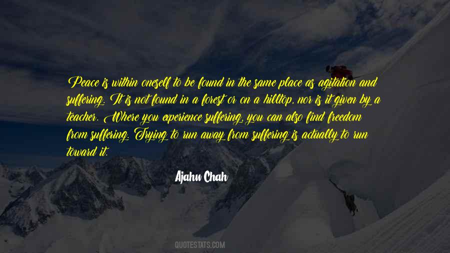 Peace Is Within You Quotes #619643