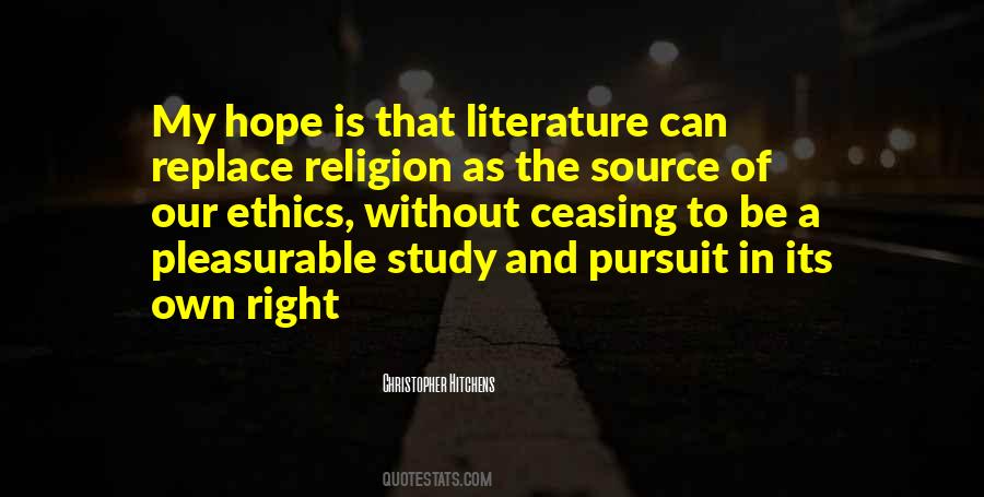 Religion Ethics Quotes #924669