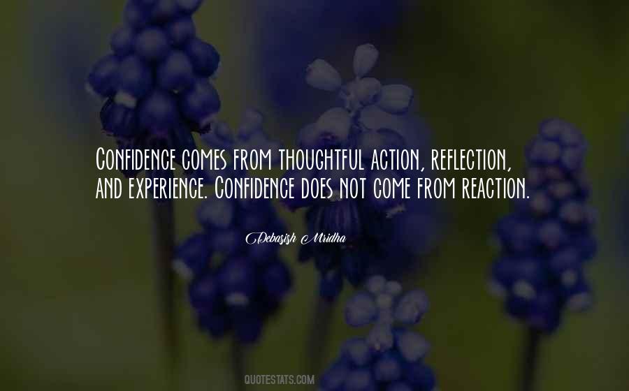 Reflection Without Action Quotes #1497766
