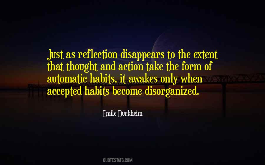 Reflection Without Action Quotes #611725