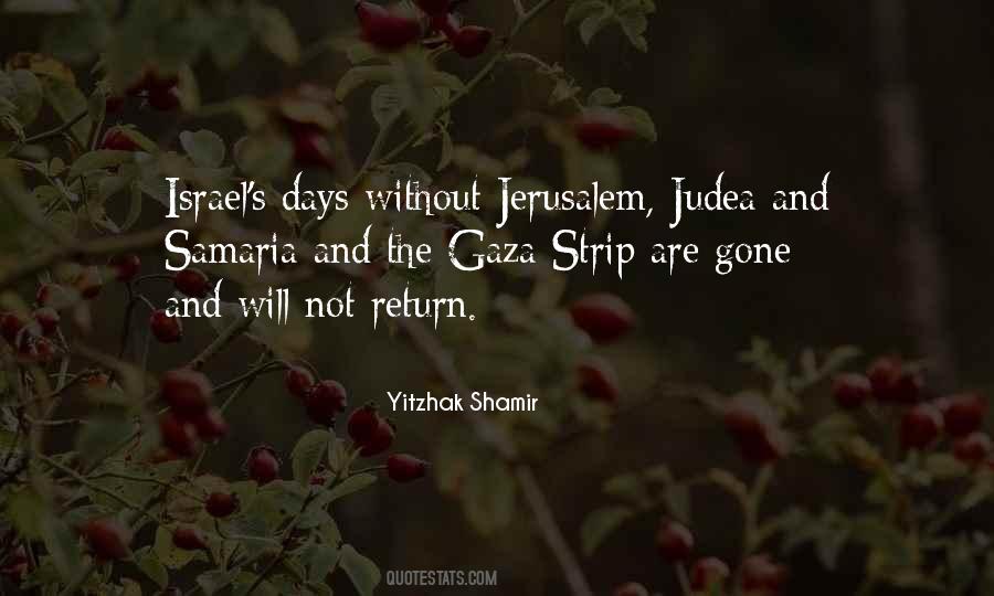 Gaza Israel Quotes #1623025