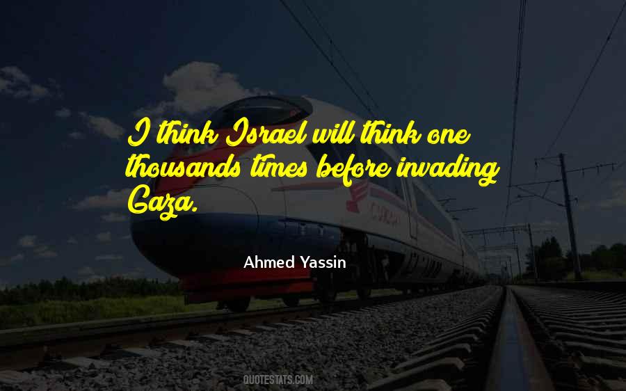 Gaza Israel Quotes #1730886