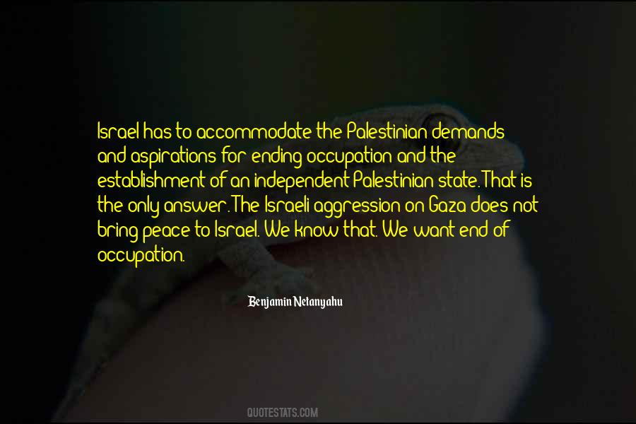 Gaza Israel Quotes #685110