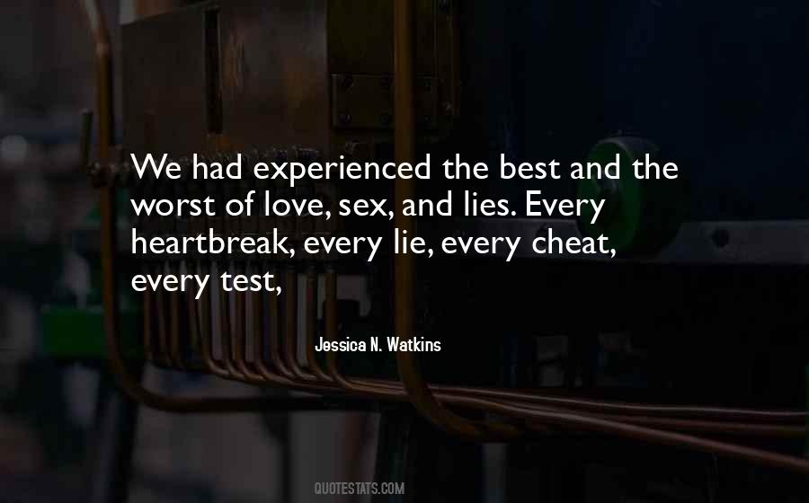 The Best Lies Quotes #1603747