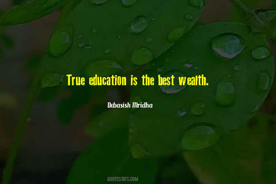 Best Wealth Quotes #1030395